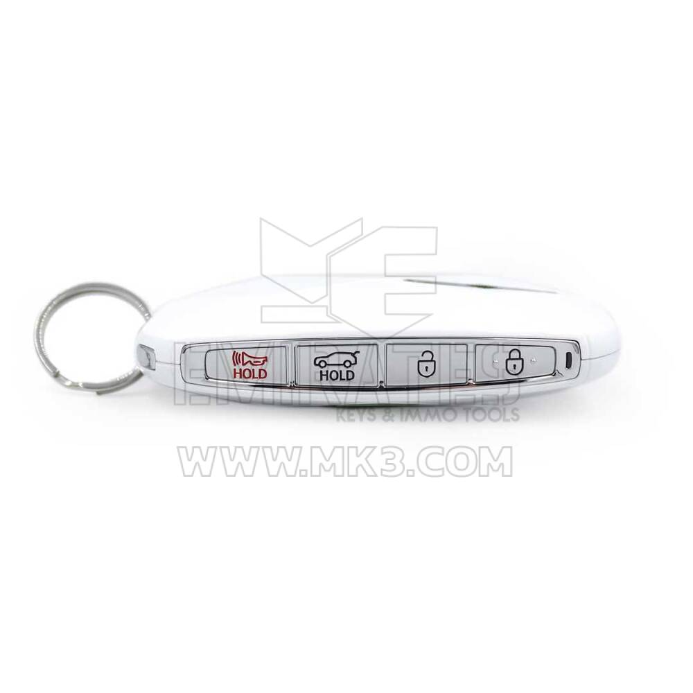 New Hyundai Genesis GV60 2022 Genuine / OEM Smart Remote Key 7+1 Buttons 433MHz White Color OEM Part Number: 95440-CU310 - FCC ID: TQ8-FOB-4F53U | Emirates Keys