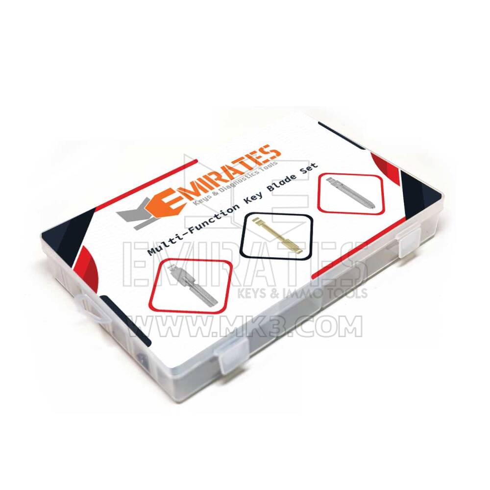 Cuchilla remota universal abatible 180 pcs / 36 Type Set Box | mk3