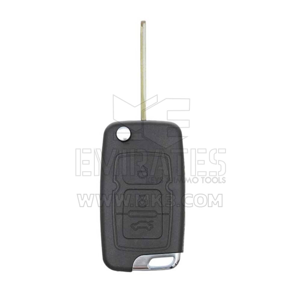 New Aftermarket Emgrand Flip Remote 433MHz 3 Button Black Color High Quality Low Price Order Now  | Emirates Keys