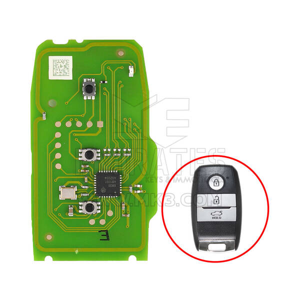 Xhorse XZKA81EN Special PCB Remote Key 3 Buttons Exclusively for Hyundai & Kia
