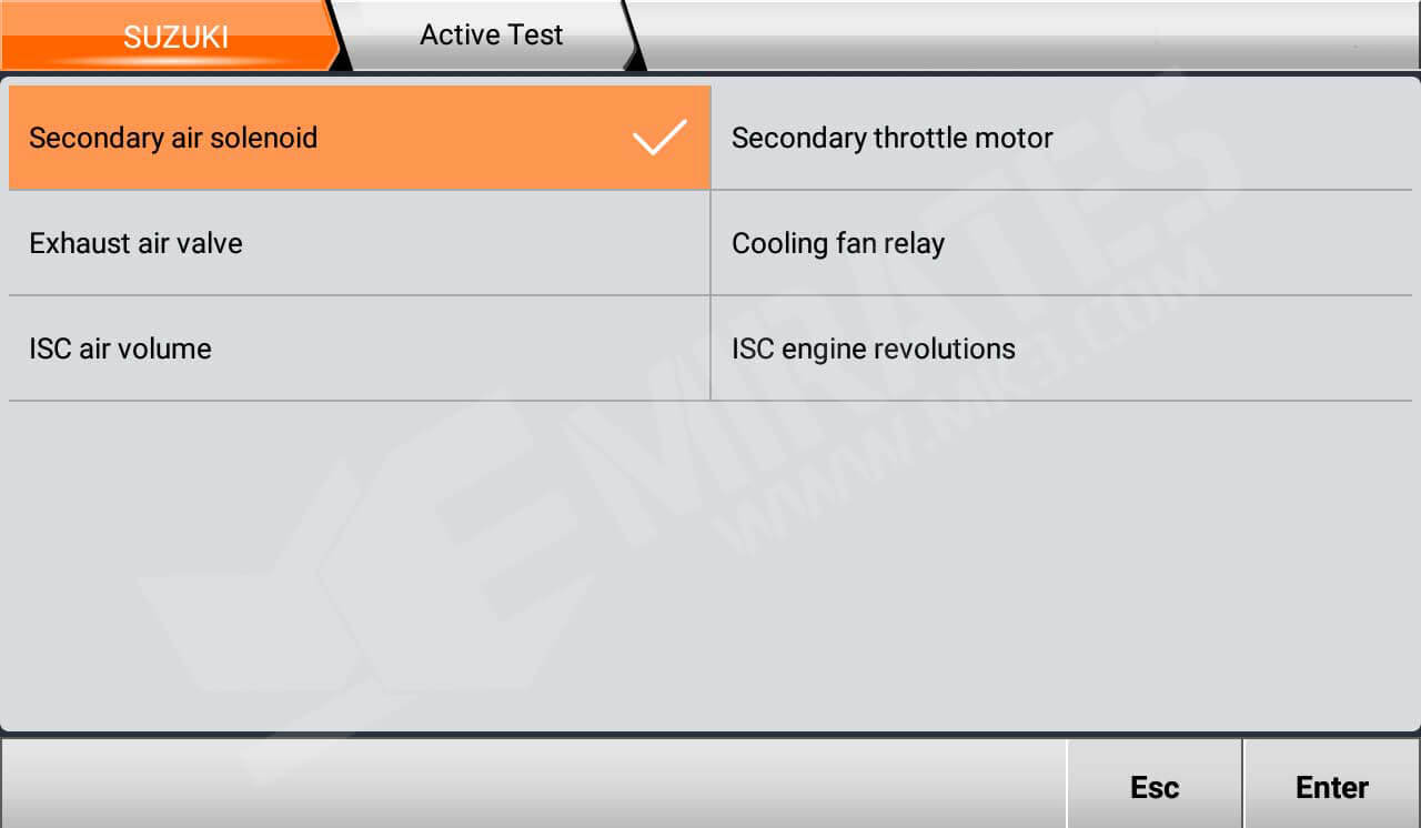 OBDStar MS80 Special Function SUZUKI