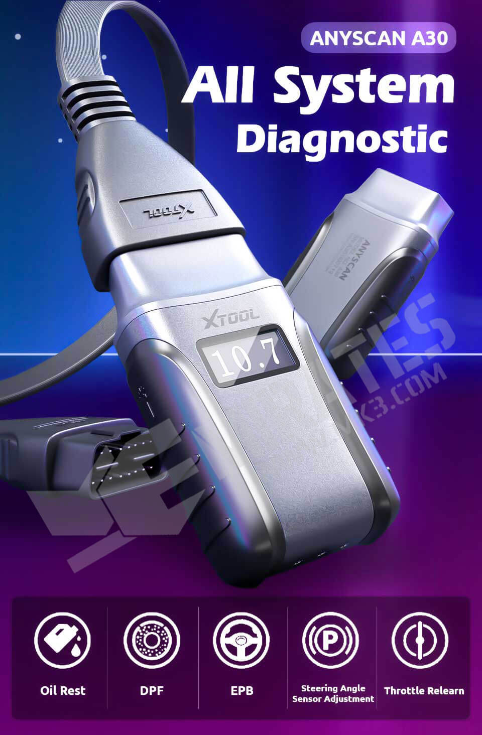 Xtool Anyscan A30 Full System Car Diagnostic Tools