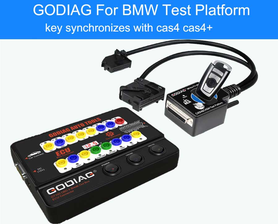 New GODIAG Test Platform For BMW CAS4 / CAS4+ Programming Support Off-site Key Programming/All Keys Lost/ Add New Key | Emirates Keys