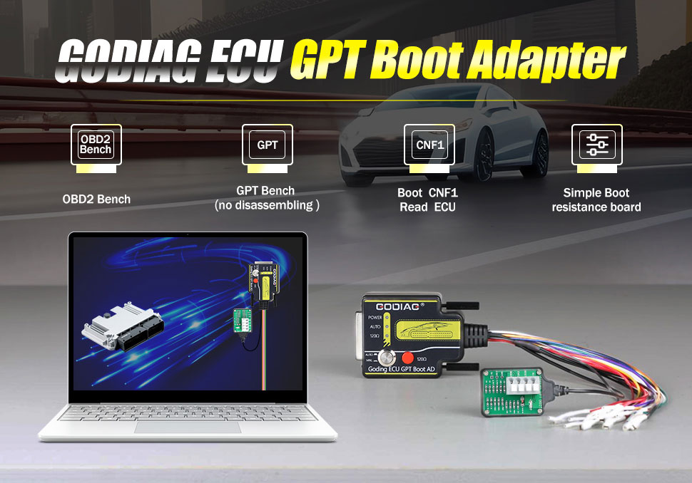 Adaptador de arranque GODIAG ECU GPT