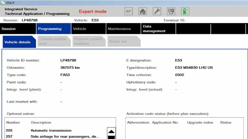 BMW diagnostic software package- ISTA P
