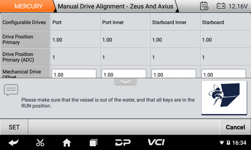 ISCAN MERCURY (MARINE)