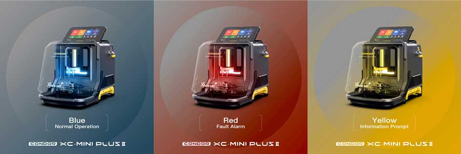 New Xhorse Condor XC-MINI Plus II Key Cutting Machine Support Car/Motorbike/House Keys with M3 and M5 Clamps | Emirates Keys