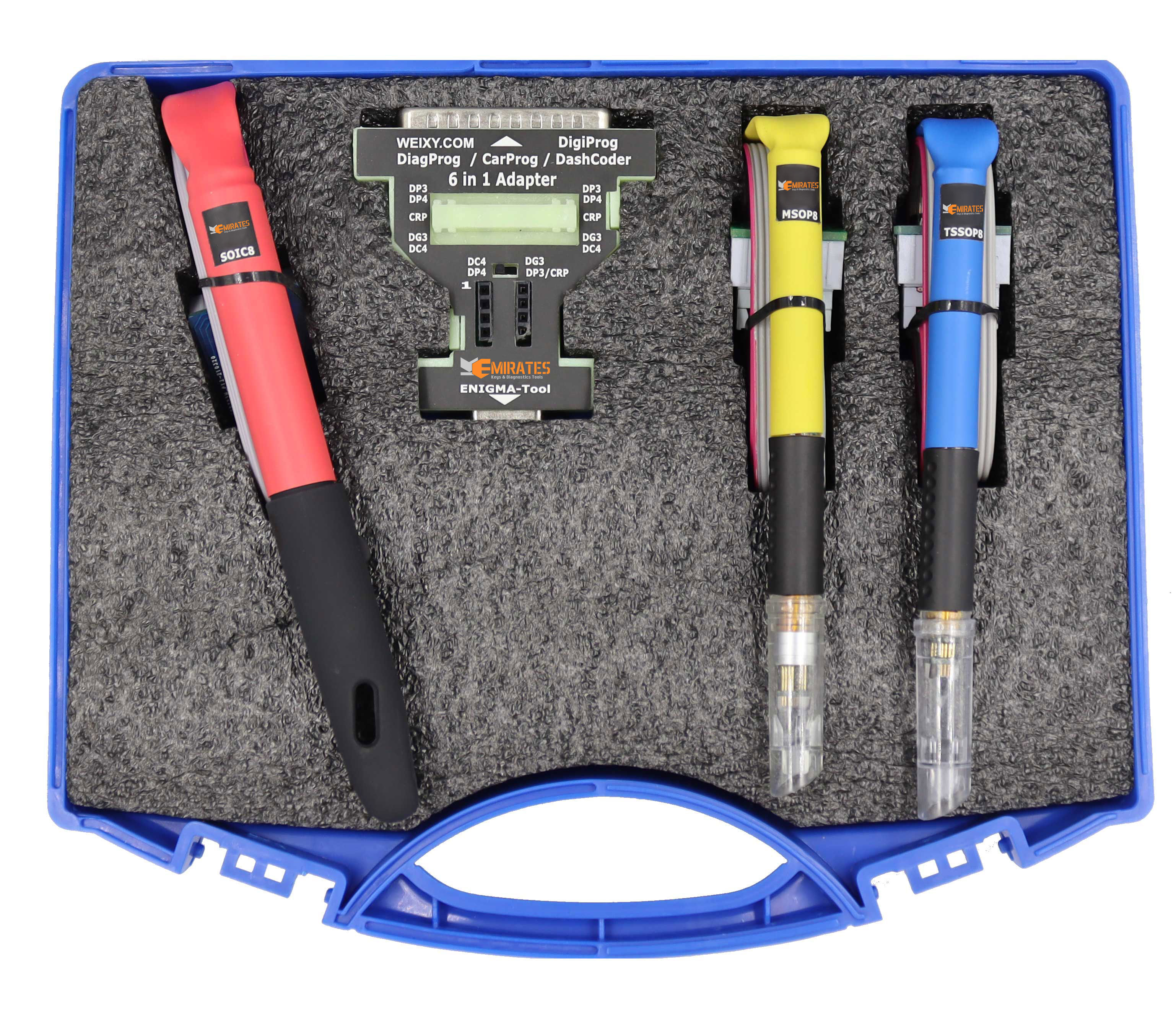 جديد ما بعد البيع Pogo مجموعة محول مشبك دبوس لرقائق SOIC8 MSOP8 TSSOP8 eeprom متوافقة مع: Digiprog ، Enigma ، VVDI ، Orange5 ، iProg | الإمارات للمفاتيح