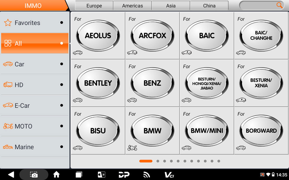 obdstar key master g3 menu 3