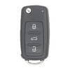 VW Touran Passat UDS Type Proximity Flip Remote Key 3 Buttons 433MHz ID48 Megamos Transponder