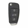 Audi Q7 A6 Genuine Flip Remote Key 3 Buttons 433MHz 4F0837220M