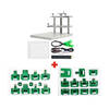 Metal LED Stainless Steel BDM Frame with 22 Adapters for KESS K-tag KTM ECU Programming