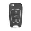 Xhorse VVDI Key VVDI2 Tool Wireless Flip Remote Key 3 Buttons XNHY02EN KIA Hyundai Type