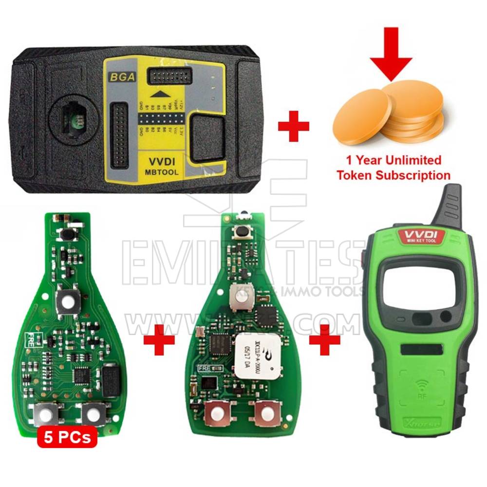 Xhorse VVDI MB BGA Tool Device Programmer OFERTA Paquete | MK3