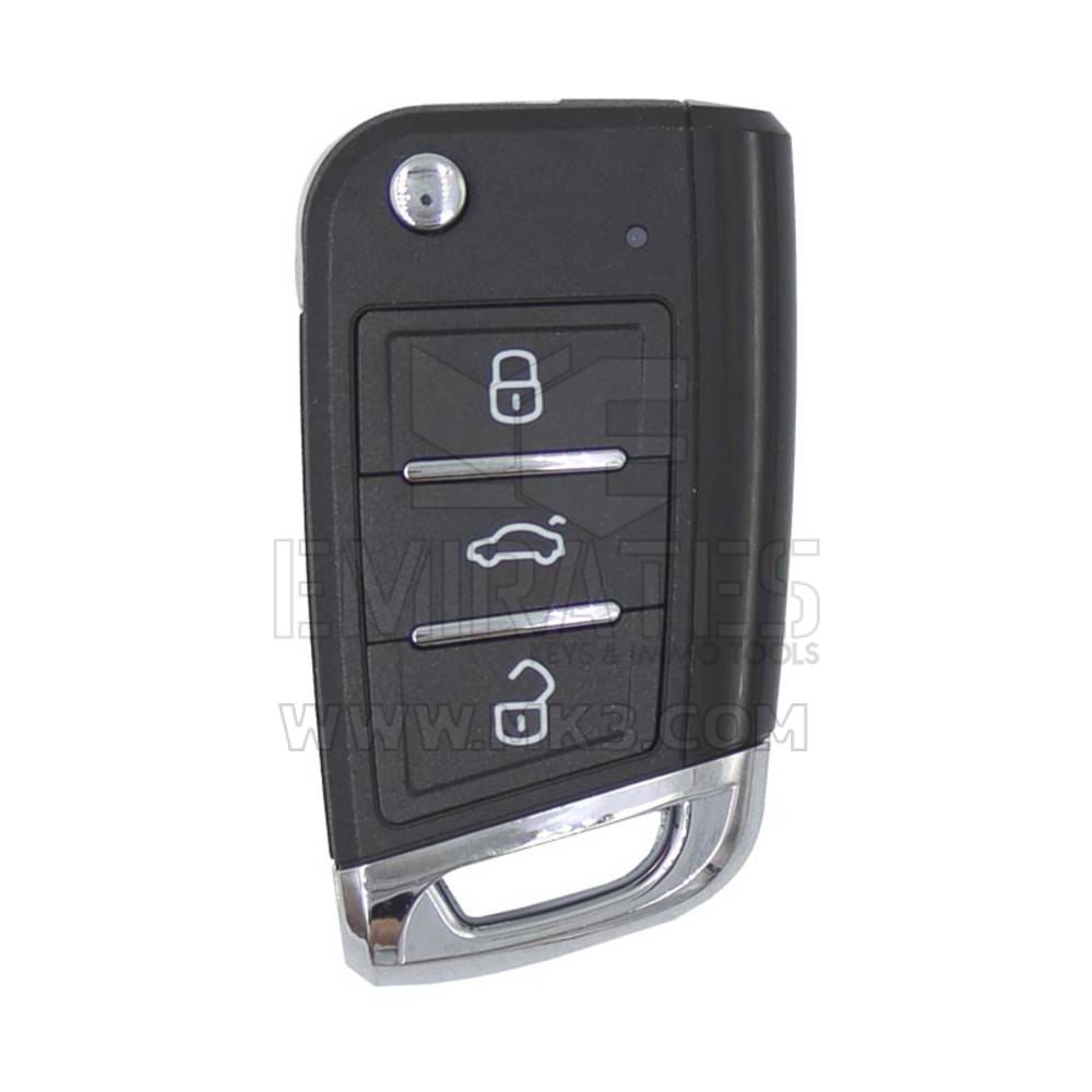 Keydiy KD Universale Smart Flip chiave remote  3 pulsanti VW tipo ZB15