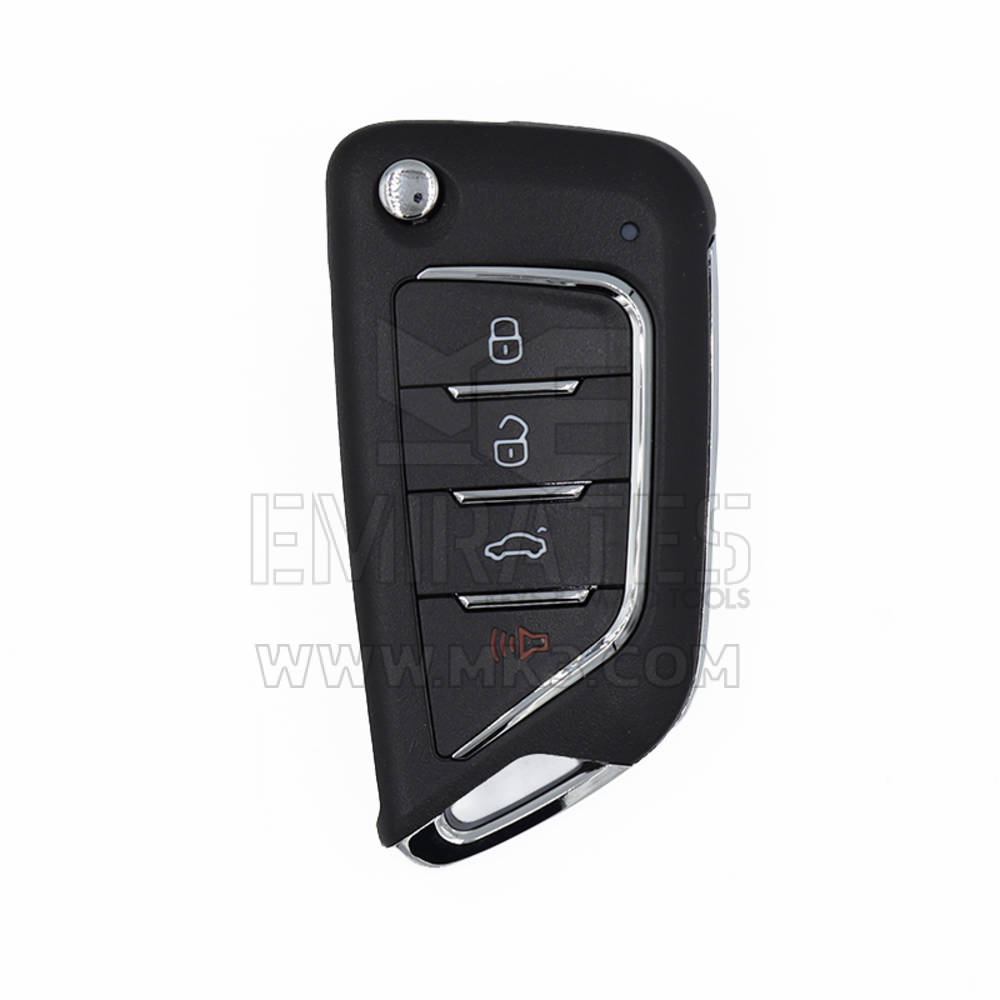 KeyDiy KD Universal Flip Remote Key 3 + 1 أزرار نوع السكين B21-4