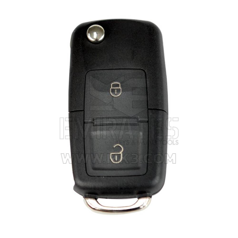 Keydiy KD Universal Flip Remote Key 2 أزرار فولكس واجن نوع B01-2