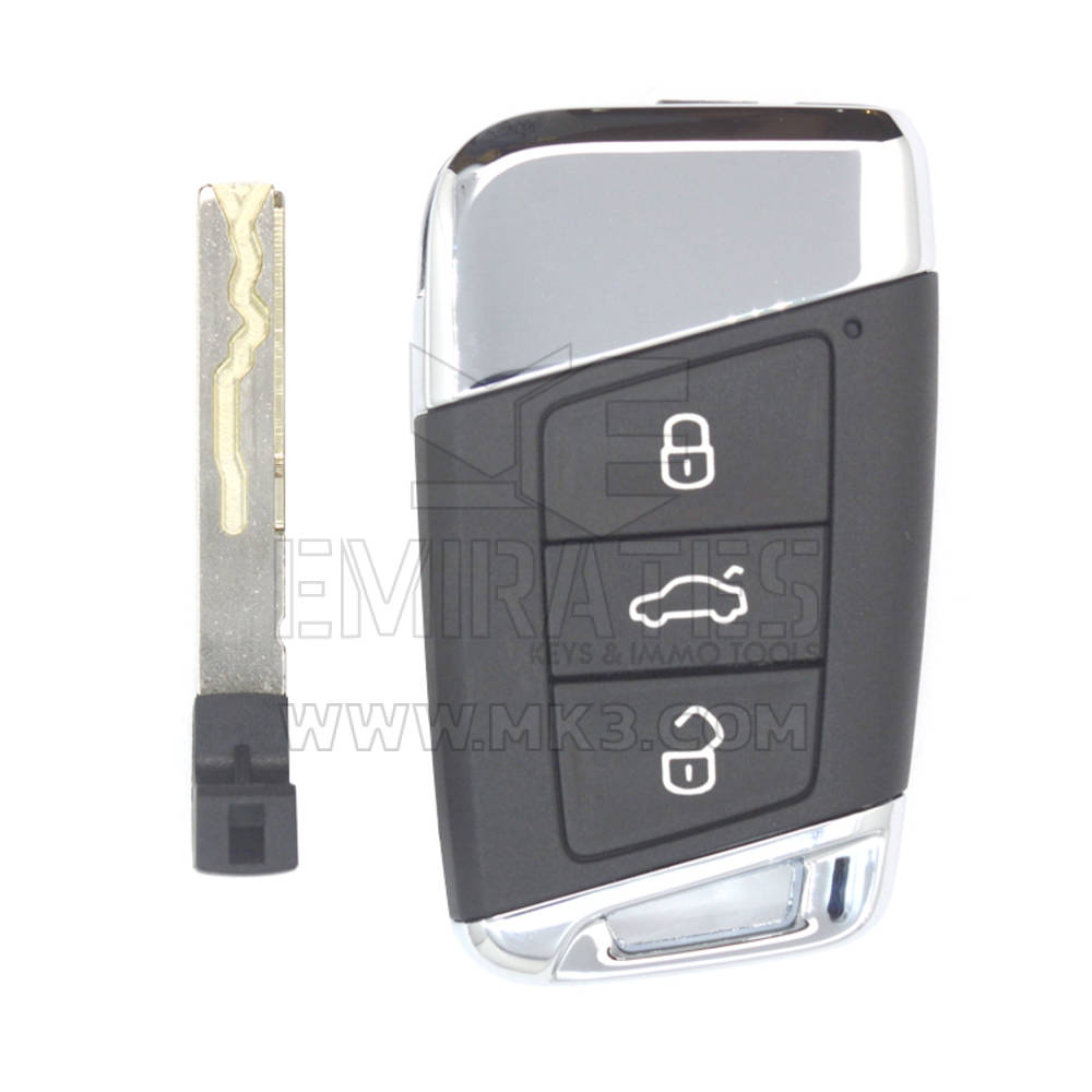 Como Nuevo Volkswagen VW Passat 2015 Smart Genuine/OEM Remote key 3 Botones 433MHz Nuevo Tipo | Claves de los Emiratos