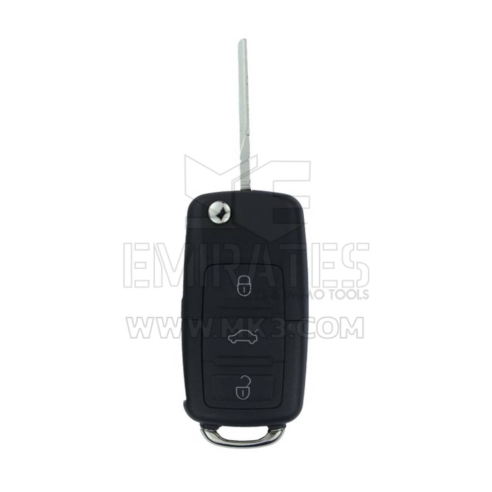 New Aftermarket Volkswagen Flip Remote Key 3 Botones 433MHz Alta calidad Mejor precio | Claves de los Emiratos