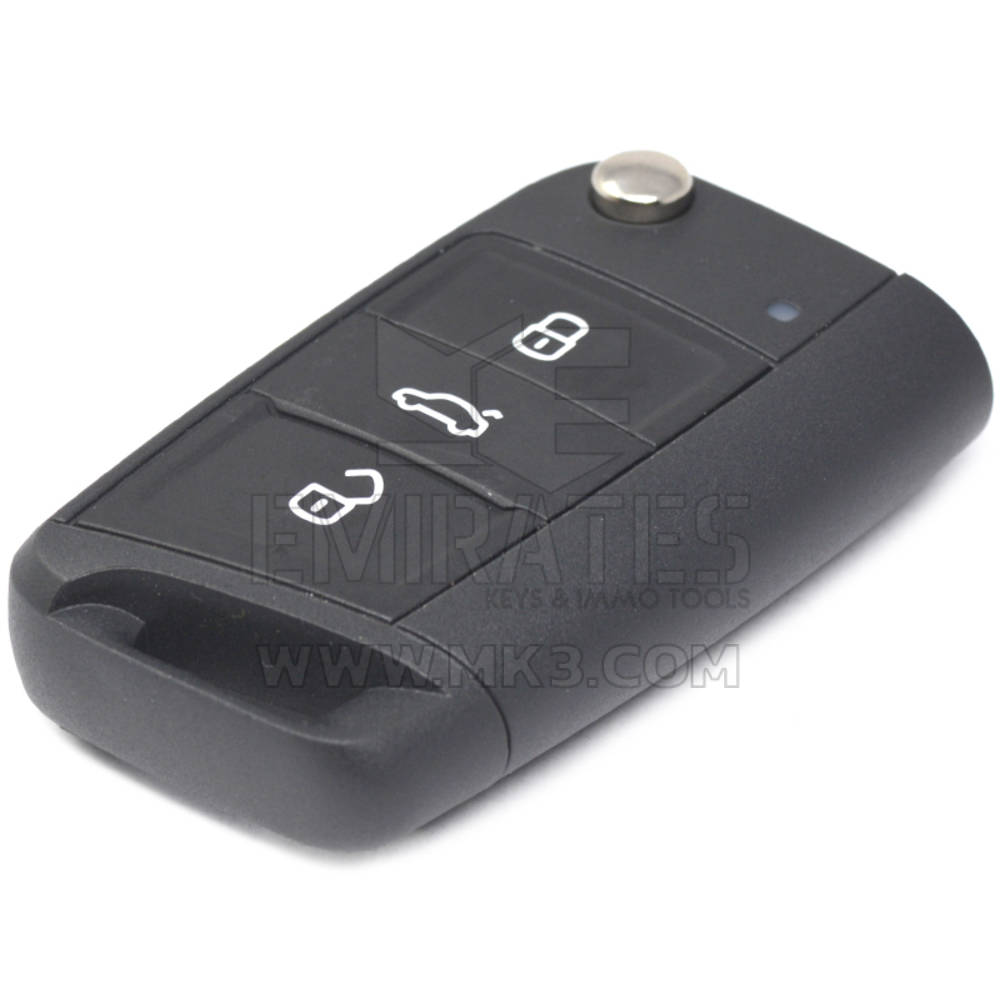 Clé à distance Volkswagen MQB authentique/OEM 3 boutons 433 MHz Numéro de pièce OEM : 5G0959752BA | Clés Emirates