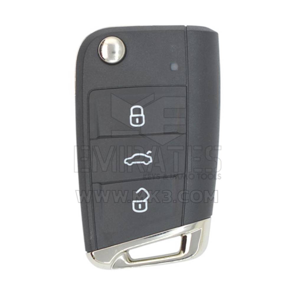 VW MQB Flip Proximity Remote Key 433MHz 3 Botones HU162 Blade 5G6 959 752 AB