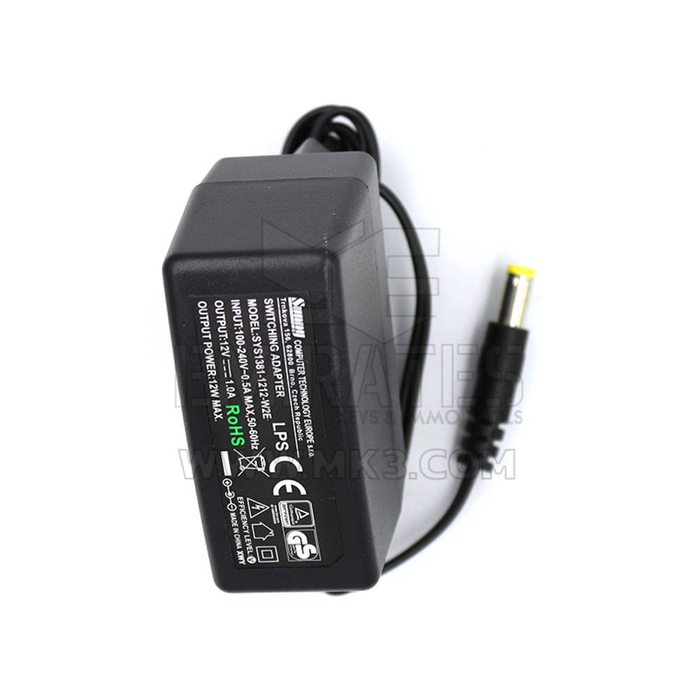 New Abrites ZN063 12V/1A DC Power Adapter It Can Also Be Used To Power Any Other Modules That Require Up To 1a Of Power | Emirates Keys