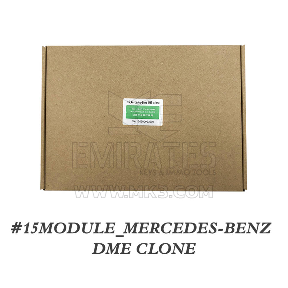 Yanhua ACDP Set Mercedes Bens DME Clone Module 15 suporta Mercedes X1,X2,X3,X4,X5,X6,X7 DME clone.