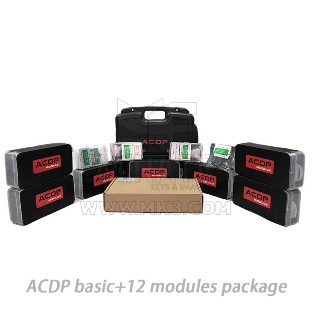 Yanhua Mini ACDP Programming Master Basic Module + 12 Adapter set and Activation & Free Adapters