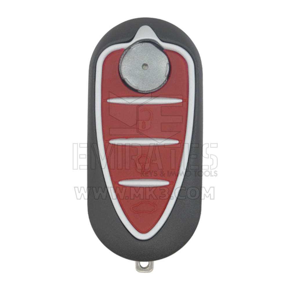 Alfa Romeo Mito Flip Remote Key 3 Botones 433MHz PCF7946 Transponder Delphi BSI Type