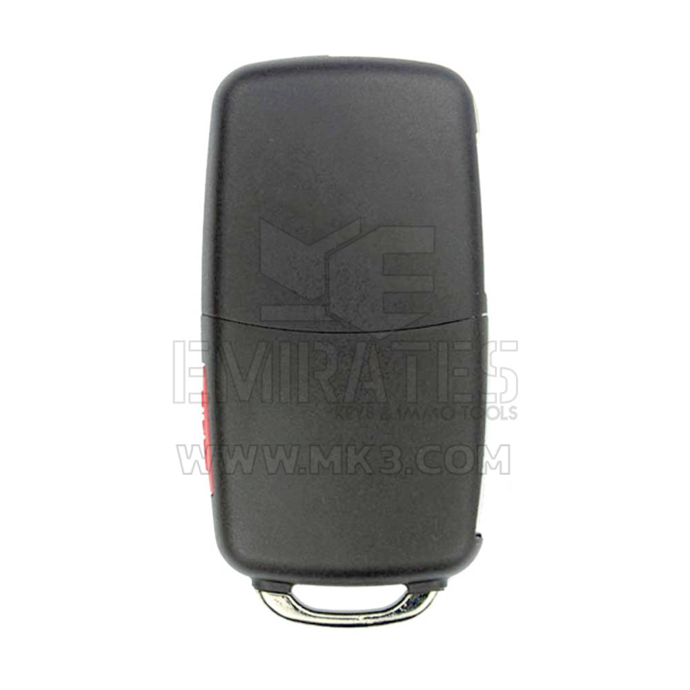 Coque de clé télécommande rabattable Audi A8 4 boutons | MK3