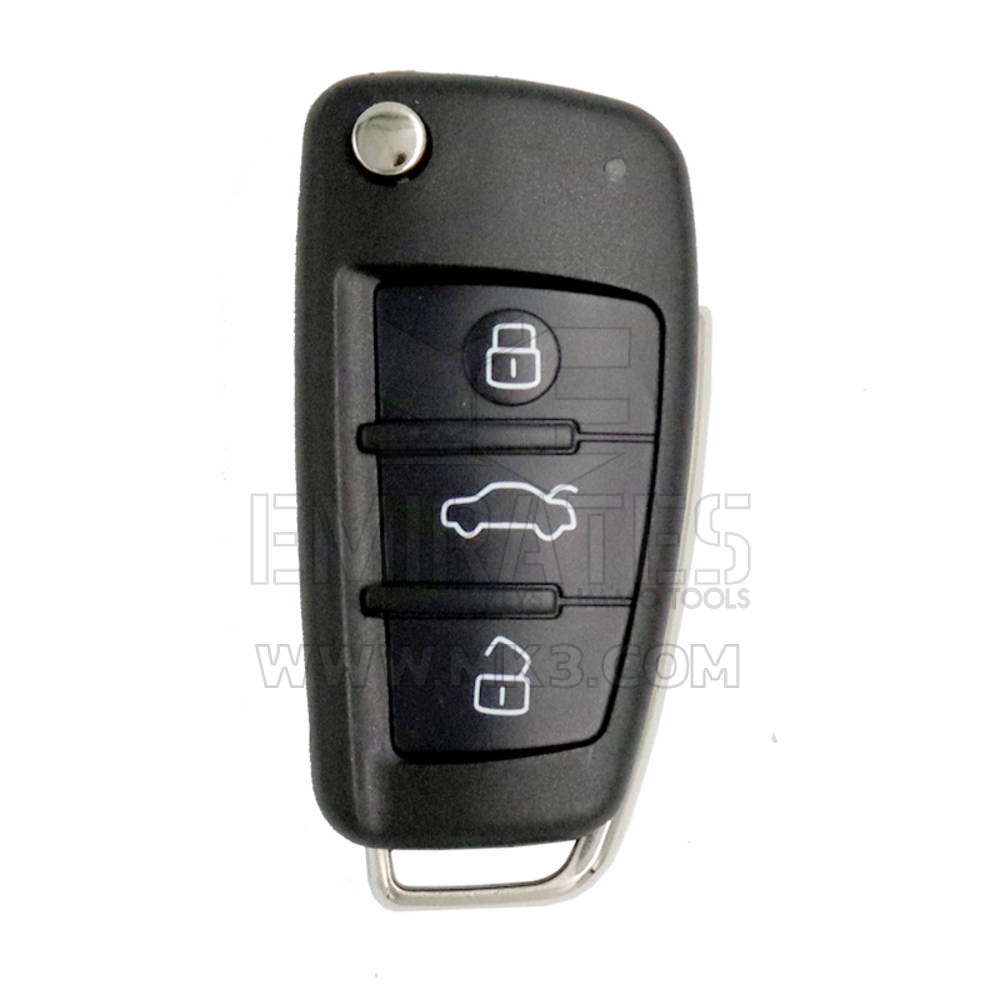 Audi A6L Q7 Chiave Telecomando Flip 3 Pulsanti 315MHz 8E Transponder