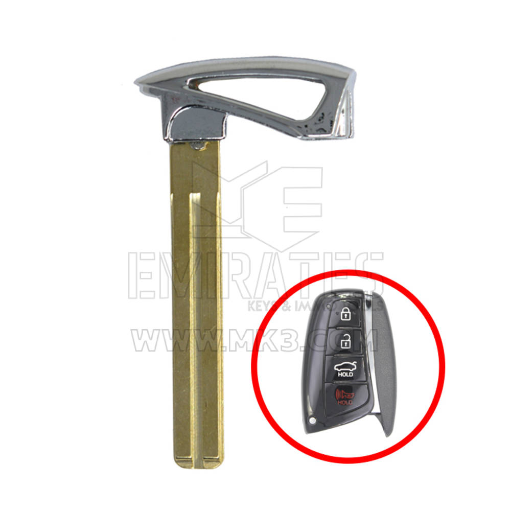 Hyundai Azera 2011-2016 TOY48 Emergency Blade для Smart Remote Key