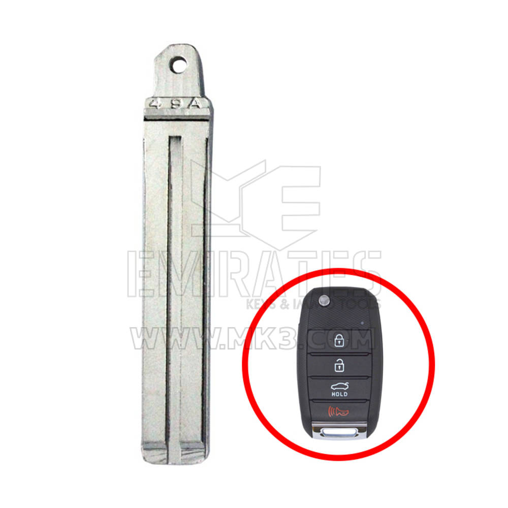 KIA Optima 2014 Genuine Flip Remote Key Blade 81996-A4000