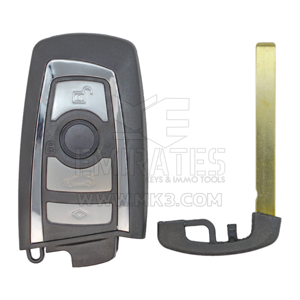 Nuevo BMW Cas4 Smart Key 4 Button 315MHz Tablero PCB original con Shell de posventa | Claves de los Emiratos