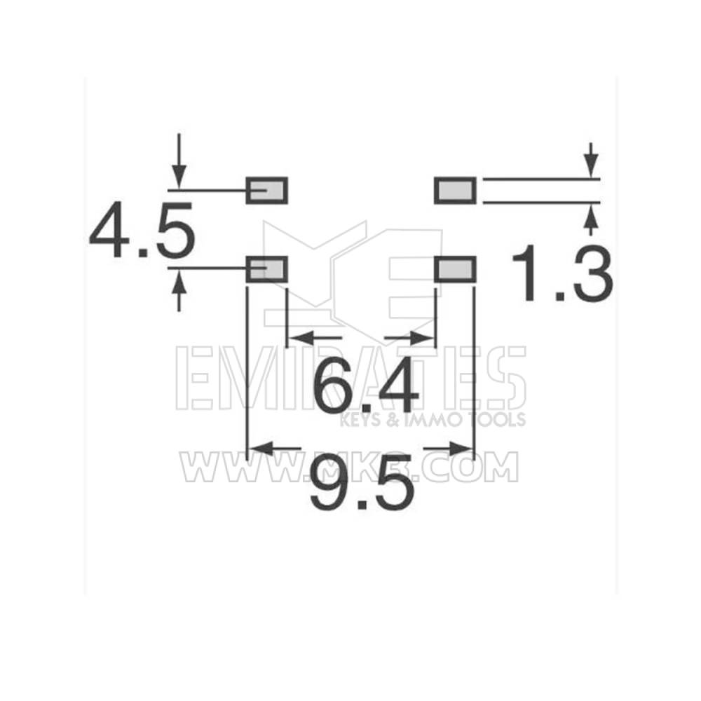 Новый Автомобильный Дистанционный Кнопочный Переключатель 6x6x5H Оригинальный Высокое Качество Лучшая Цена | Ключи от Эмирейтс