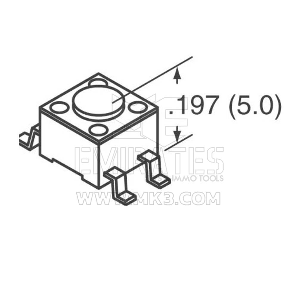 Uzaktan Düğme Anahtarı 6x6x5H Orijinal | MK3