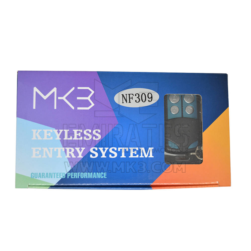 Système d'entrée sans clé à distance 4 boutons modèle NF309 - MK18686 - f-3