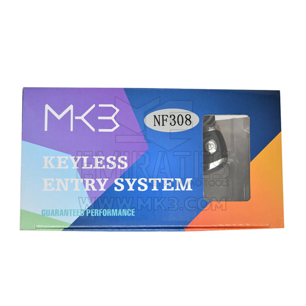 Keyless Entry System Remote 4 Buttons Model NF308 - MK18687 - f-3