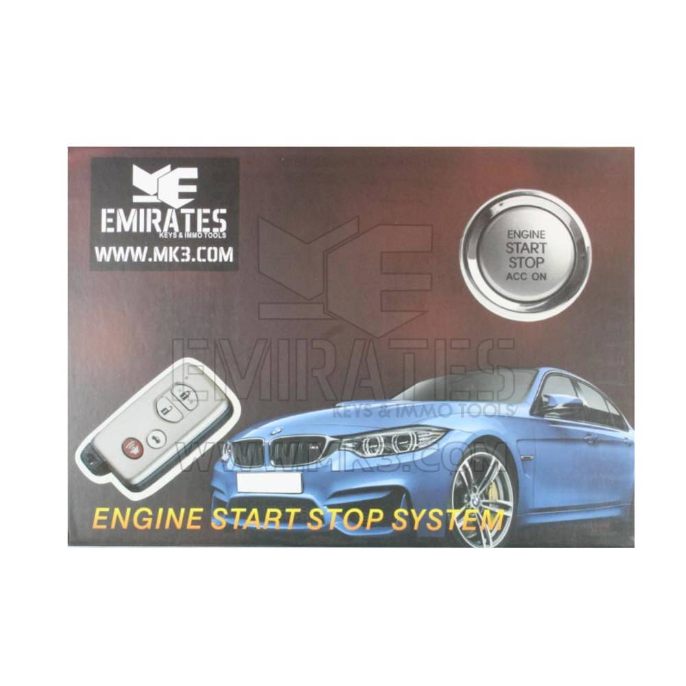 Evrensel Motor Çalıştırma Sistemi EG-013 Toyota Land Cruiser Akıllı Anahtar 4 Düğme - MK18724 - f-12