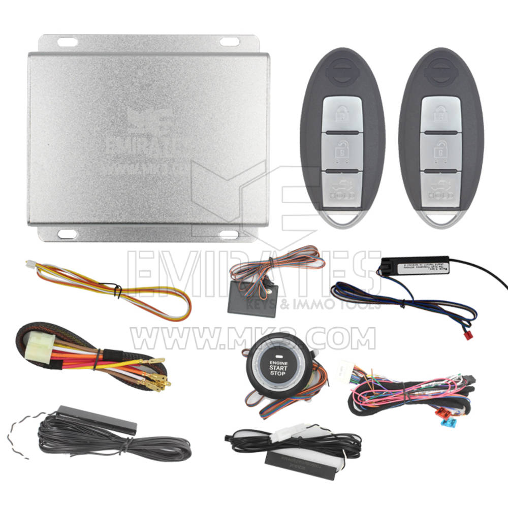 Sistema Universal de Arranque de Motor EG-007 Nissan Smart Key 3 Botones