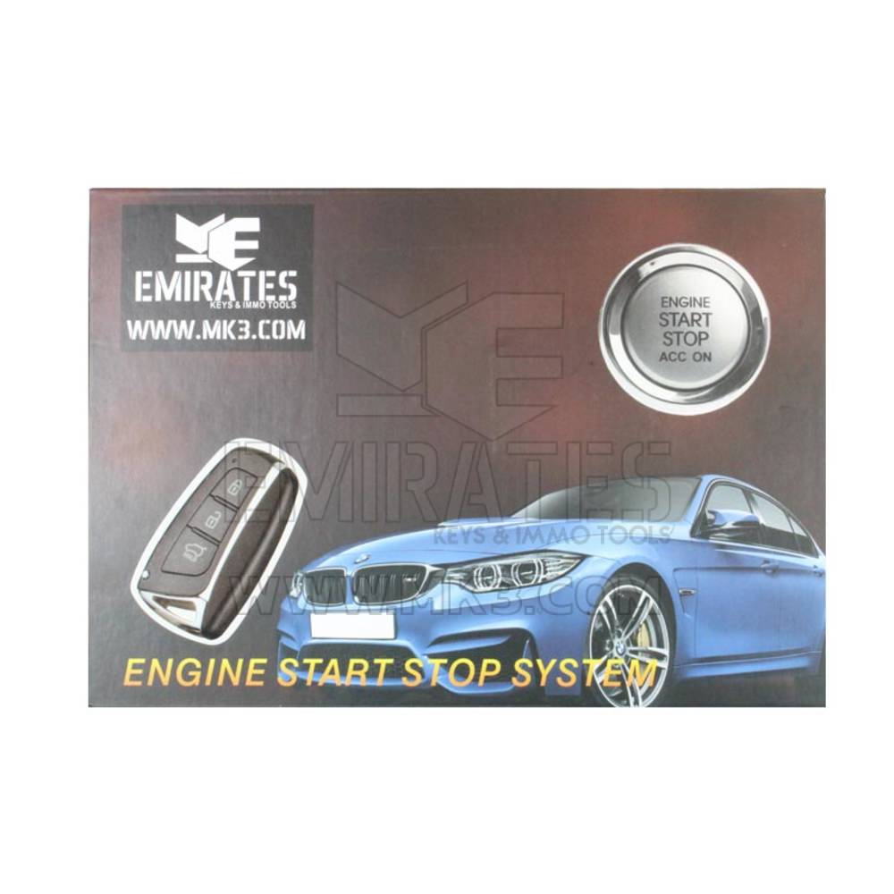 Universal Engine Start System EG-006 Hyundai Azera Smart Key 3 Buttons - MK18729 - f-12