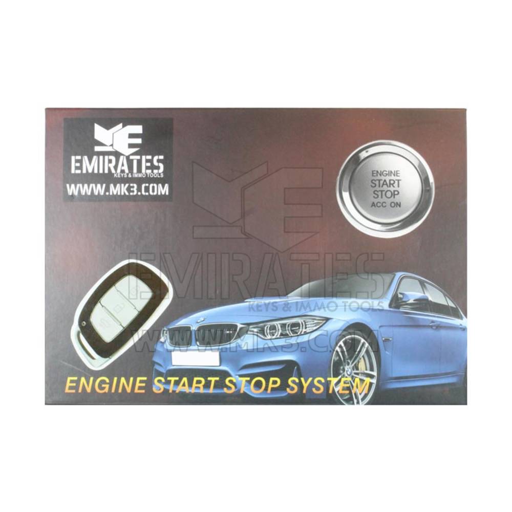 Sistema universal de partida do motor EG-017 Hyundai Sonata Smart Key 3 botões - MK18730 - f-12