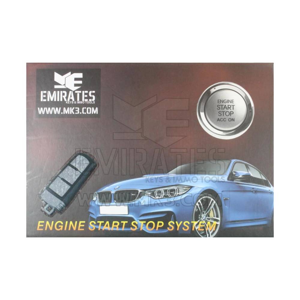 Sistema Universal de Arranque de Motor Passat Smart Key 3 Botones EG-003 - MK18732 - f-13