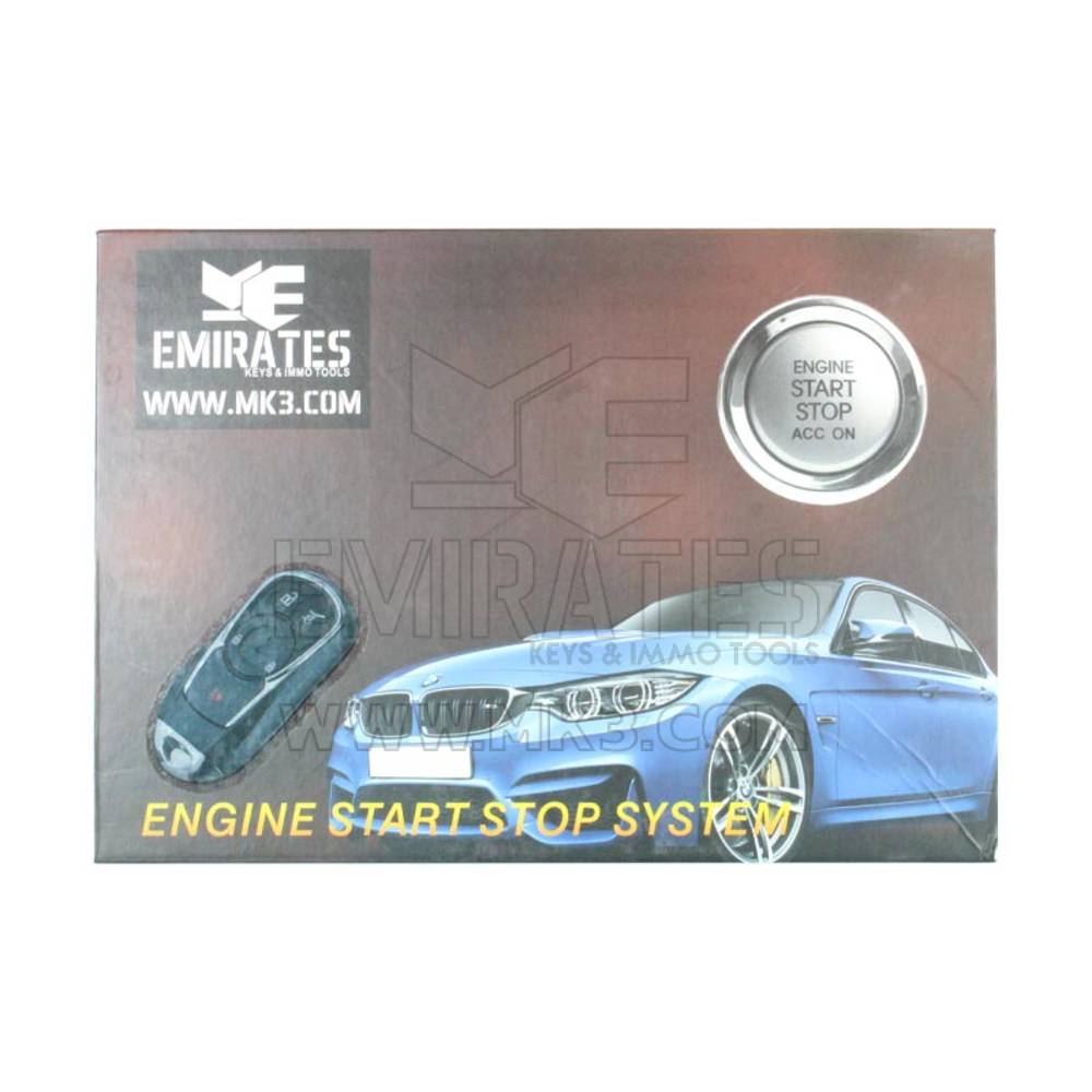 Universal Engine Start System Chevrolet Smart Key EG-005 - MK18733 - f-12