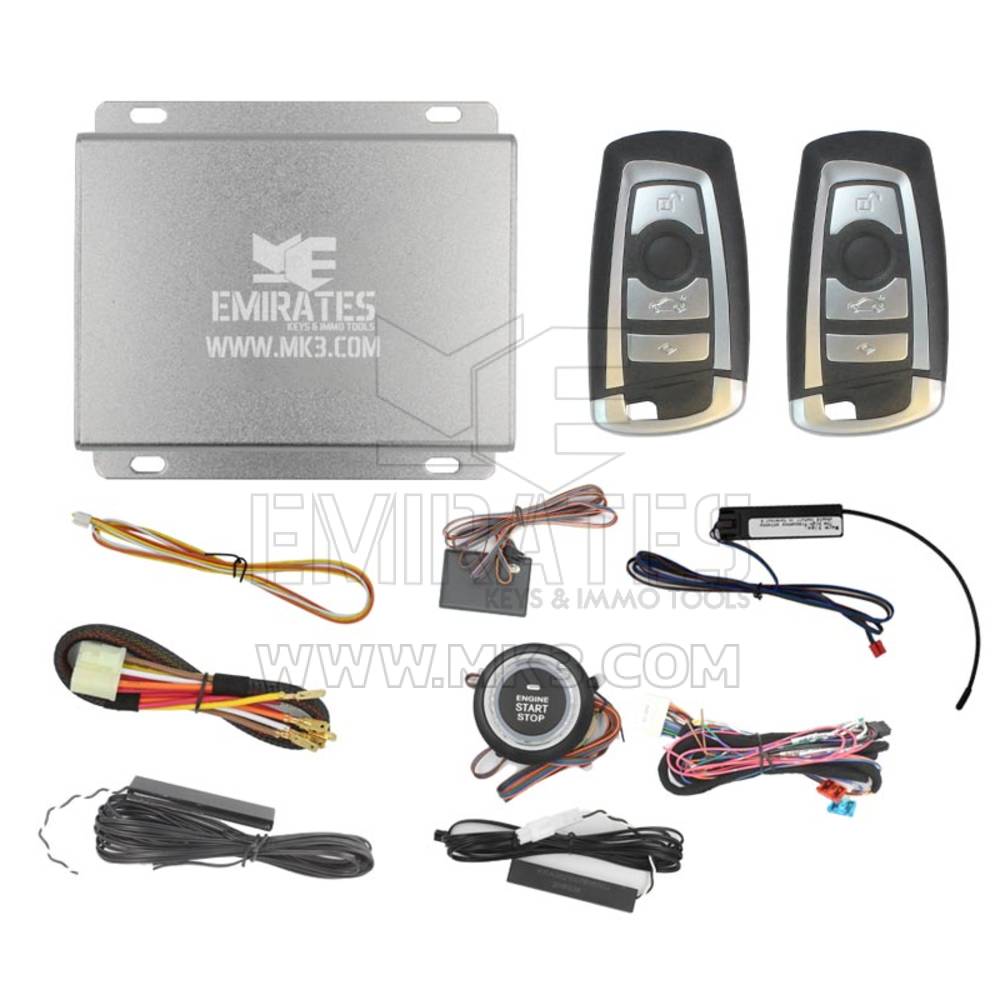 Universal Engine Start System EG-008 BMW 4 Smart Buttons Smart Key