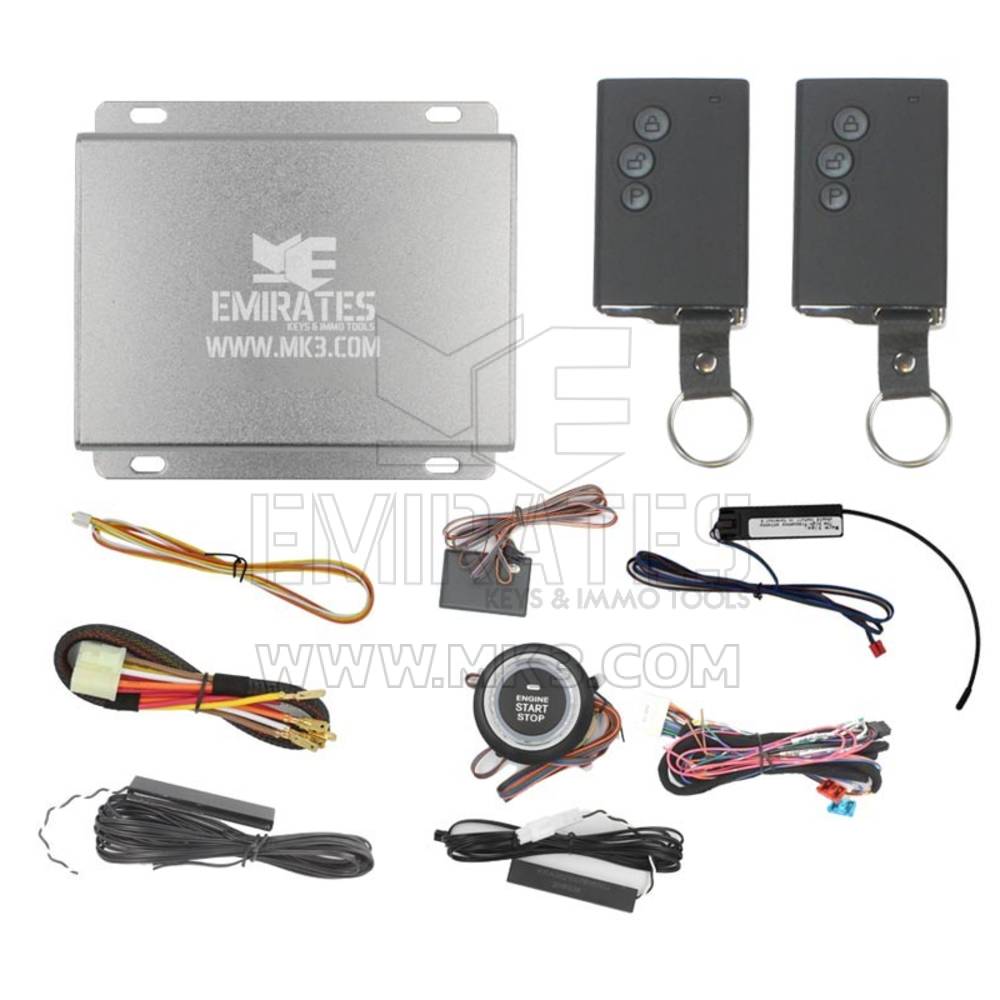 Sistema universal de partida do motor EG-014 GM Tipo de cartão inteligente