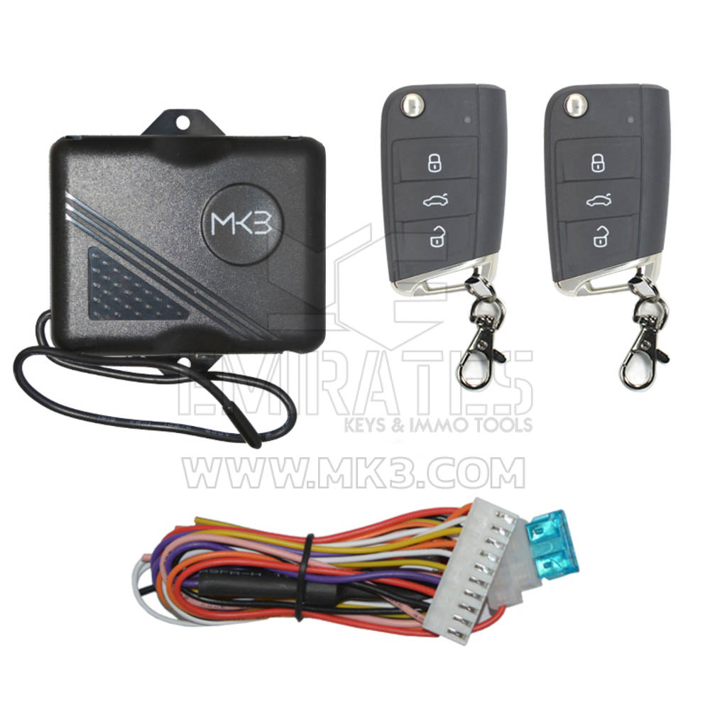 Keyless Entry VW MQB Remote Model VW130 3 Button