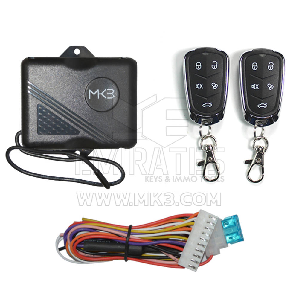 Sistema keyless entry cadillac smart 5 pulsanti modello nk413
