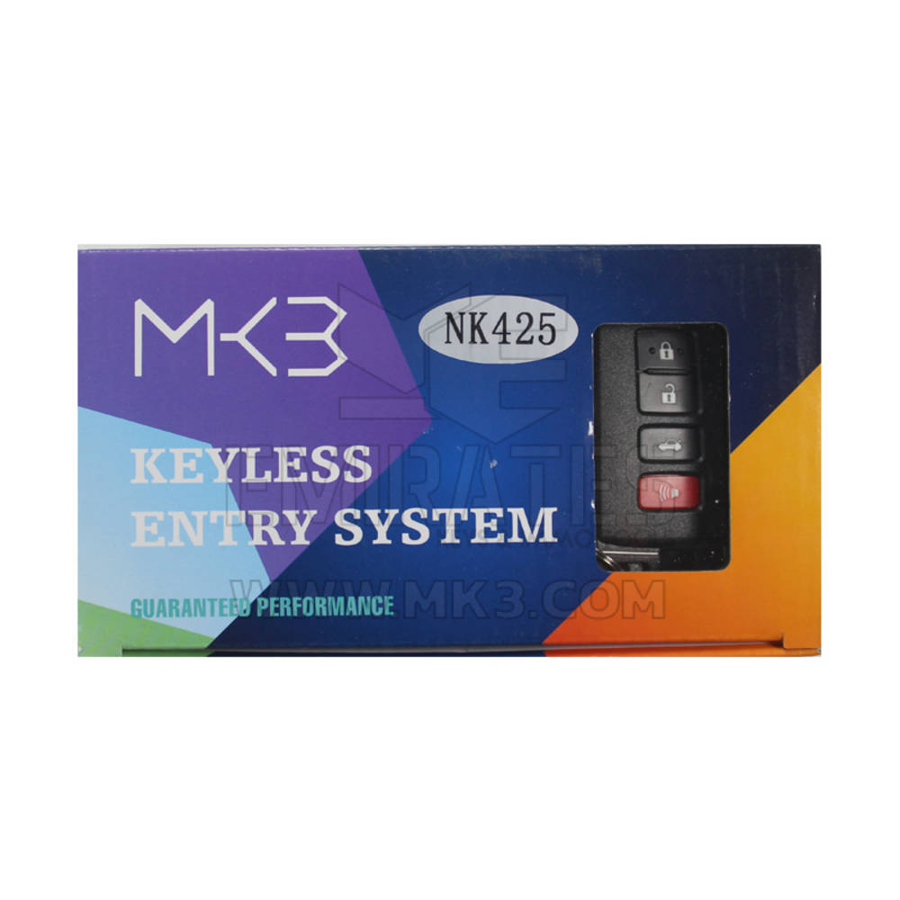 Sistema de entrada sin llave toyota inteligente - MK18882 - f-3