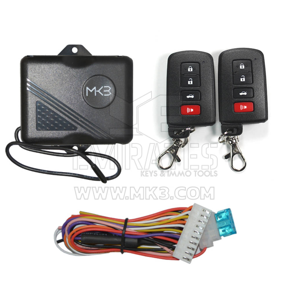 Keyless Entry System Toyota Smart 3+1 Button Model NK425